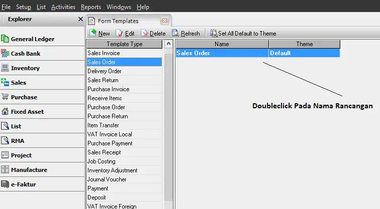 Proforma Invoice Dalam Accurate