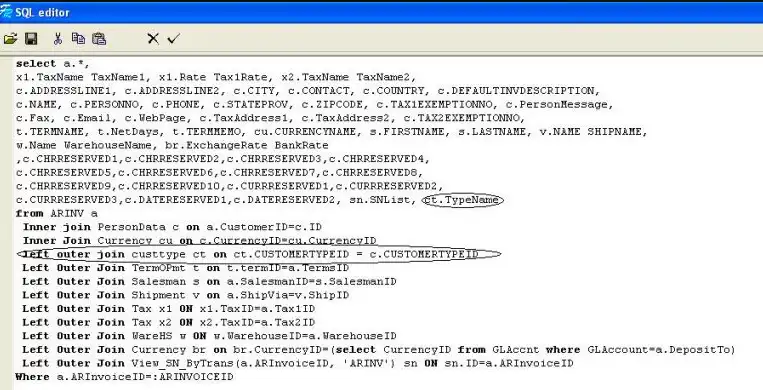 Customer Type Tipe Pelanggan di Preview Sales Invoice