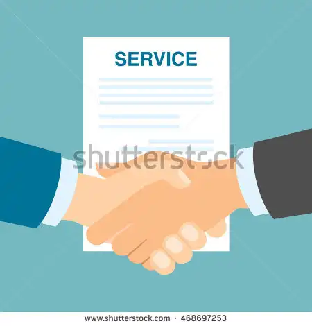 stock-vector-good-service-handshake-approving-good-service-and-making-contract-business-deal-468697253